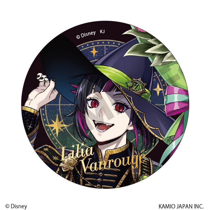 ディズニー ツイステッドワンダーランド トレーディング箔押し缶バッジ