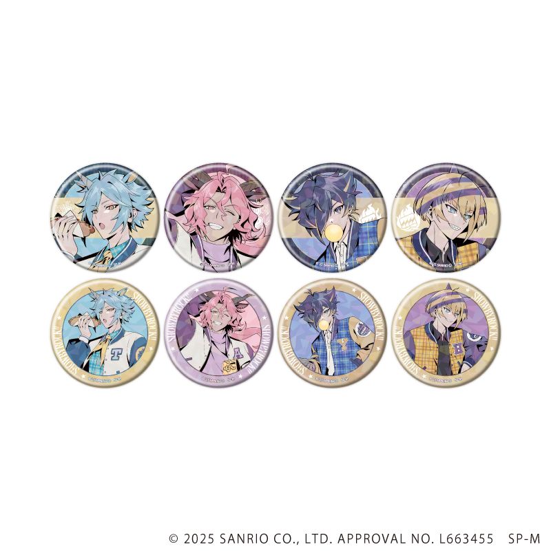 SHOW BY ROCK！！ ホログラム缶バッジ 57mm 05 描き下ろしイラスト 8個