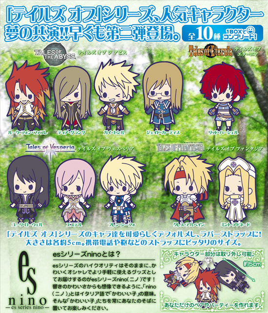 コトブキヤ ラバーストラップコレクション テイルズ オブ フレンズ vol