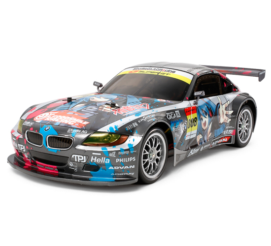 タミヤ 1/10 電動RCカー 初音ミク Studie GLAD BMW Z4 （TT-01 TYPE-E