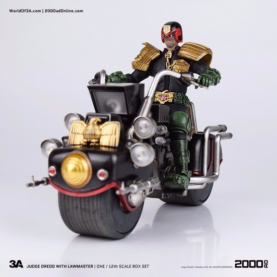 threeA 2000AD 1/12 ジャッジ・ドレッド｜ホビーの総合通販サイト