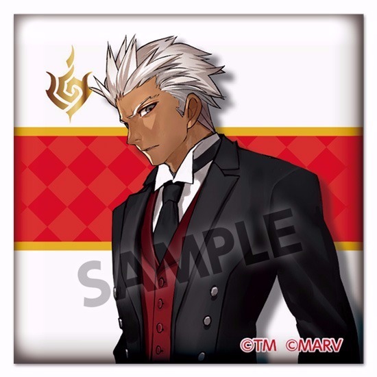 Fate/EXTELLA トレーディングスクエア缶バッジ 50個入り1BOX｜ホビーの