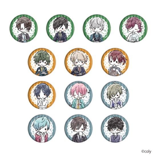 スタンドマイヒーローズ ミニ缶バッジ 02 警視庁＆Revel＆瀬尾研 周年