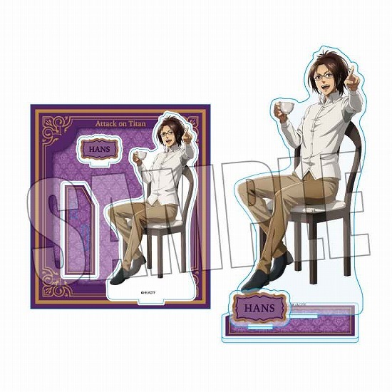 進撃の巨人 アクリルスタンド ハンジ・ゾエ ティーブレイクver
