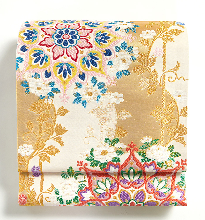 未仕立て】西陣織 正絹 振袖用袋帯 No.5ZH-1307-00の通販｜きもの365