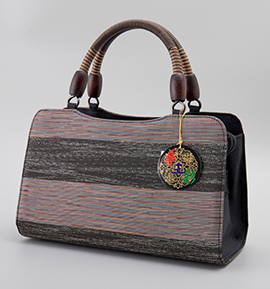 華三彩 大島紬バッグ No.5ZI-0236-00の通販｜きもの365