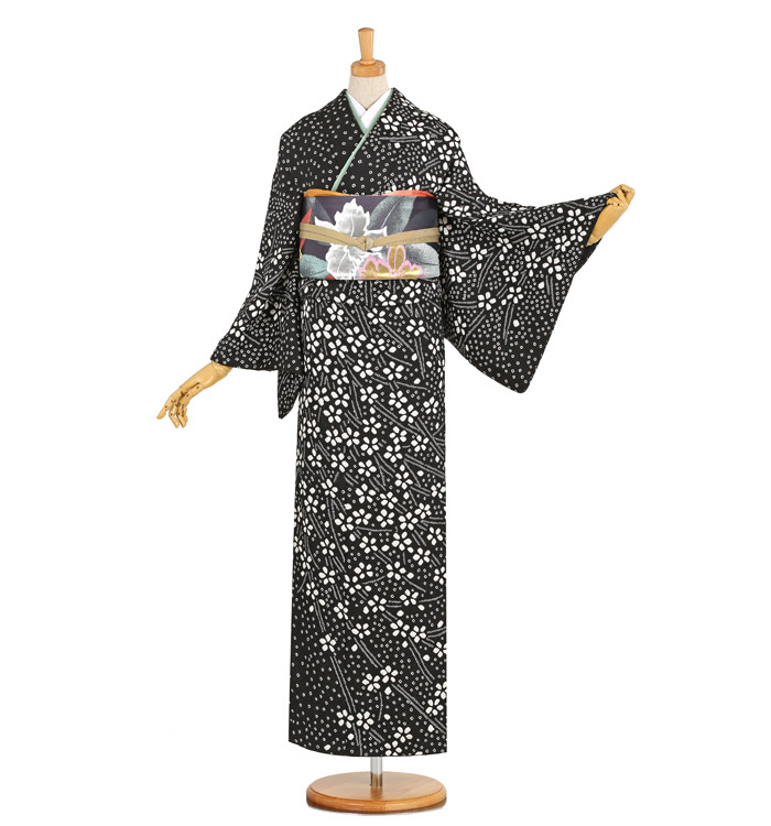 帯・逸品】総絞り 訪問着 No.AA-1694-Lサイズのレンタル｜きもの365