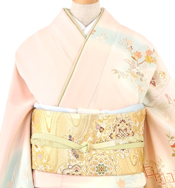 スワトウ刺繍 訪問着 No.AA-0124-Lサイズのレンタル｜きもの365