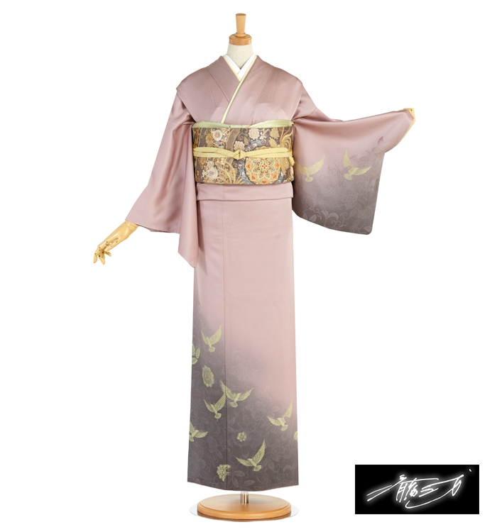 斉藤三才 訪問着 No.AA-4206-Mサイズのレンタル｜きもの365