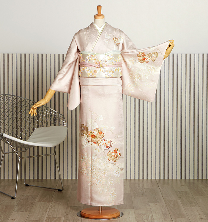 美しいキモノ掲載柄 訪問着 No.AA-4891-ワイド-MOサイズのレンタル