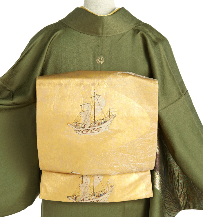 金彩作家 一つ紋訪問着 No.AA-3838-Sサイズのレンタル｜きもの365