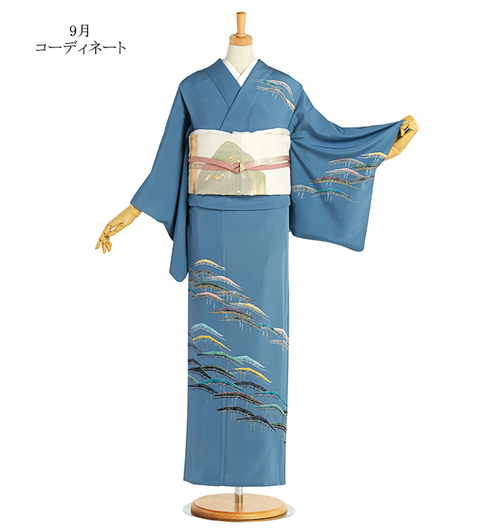 帯・逸品】一つ紋 単衣訪問着 No.AC-4376-Sサイズのレンタル｜きもの365