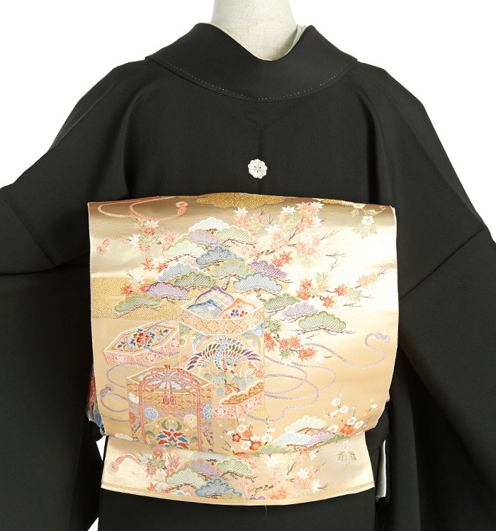 松井青々 黒留袖 No.CA-1718-Sサイズのレンタル｜きもの365