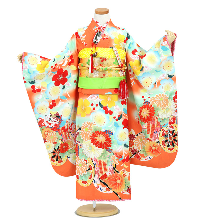 乙葉 七五三（子ども） 7歳 No.JE-5048のレンタル｜きもの365