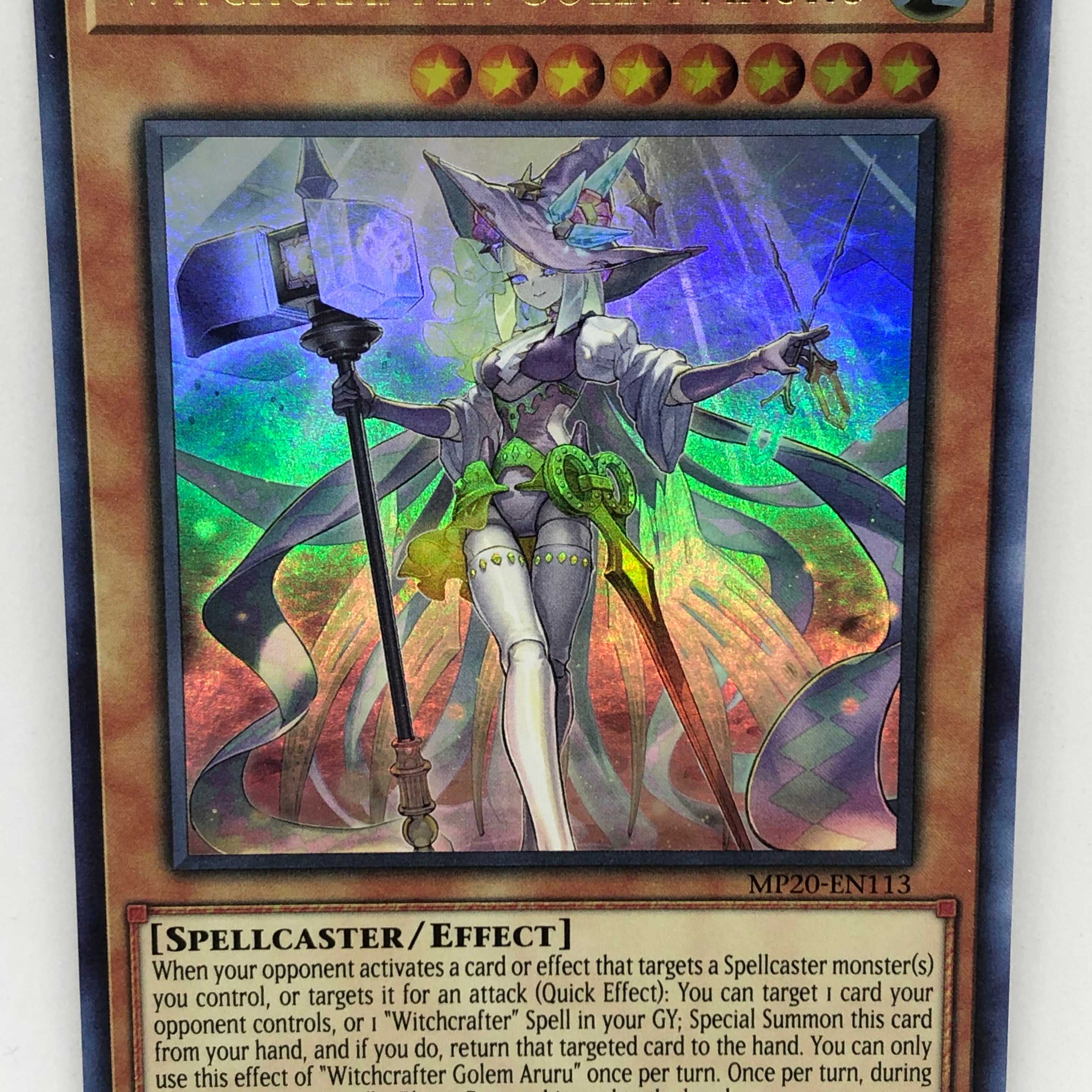 遊戯王ウィッチクラフトゴーレムアルル20thシークレットアジアPSA10