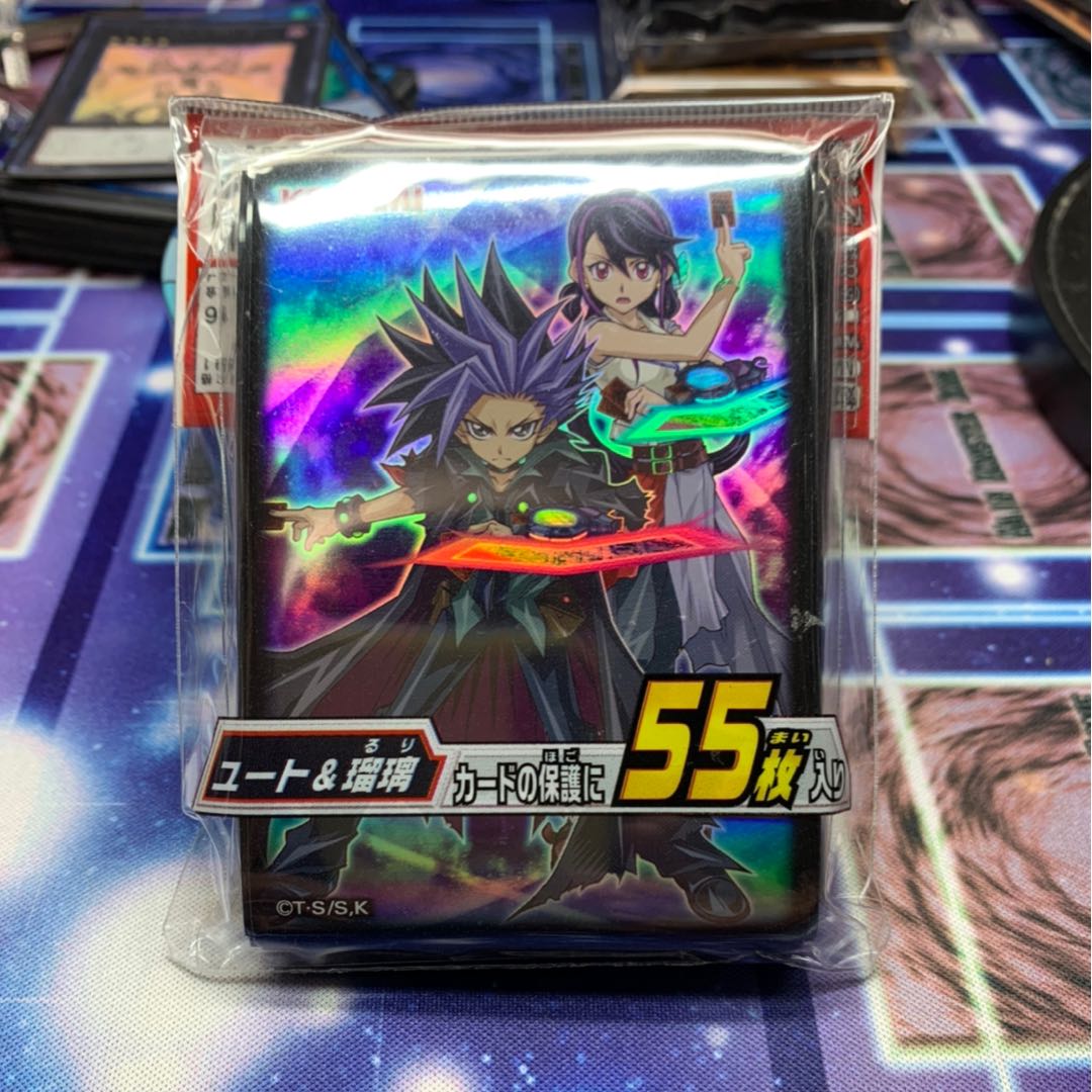 遊戯王 ユート&瑠璃 公式 スリーブの通販 とがみん（964793297） | magi
