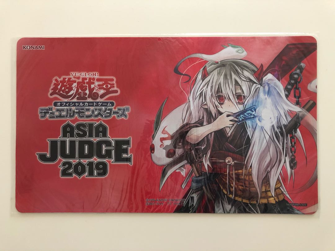 遊戯王 幽鬼うさぎ プレイマット 未開封 公式 アジア JUDGEの通販