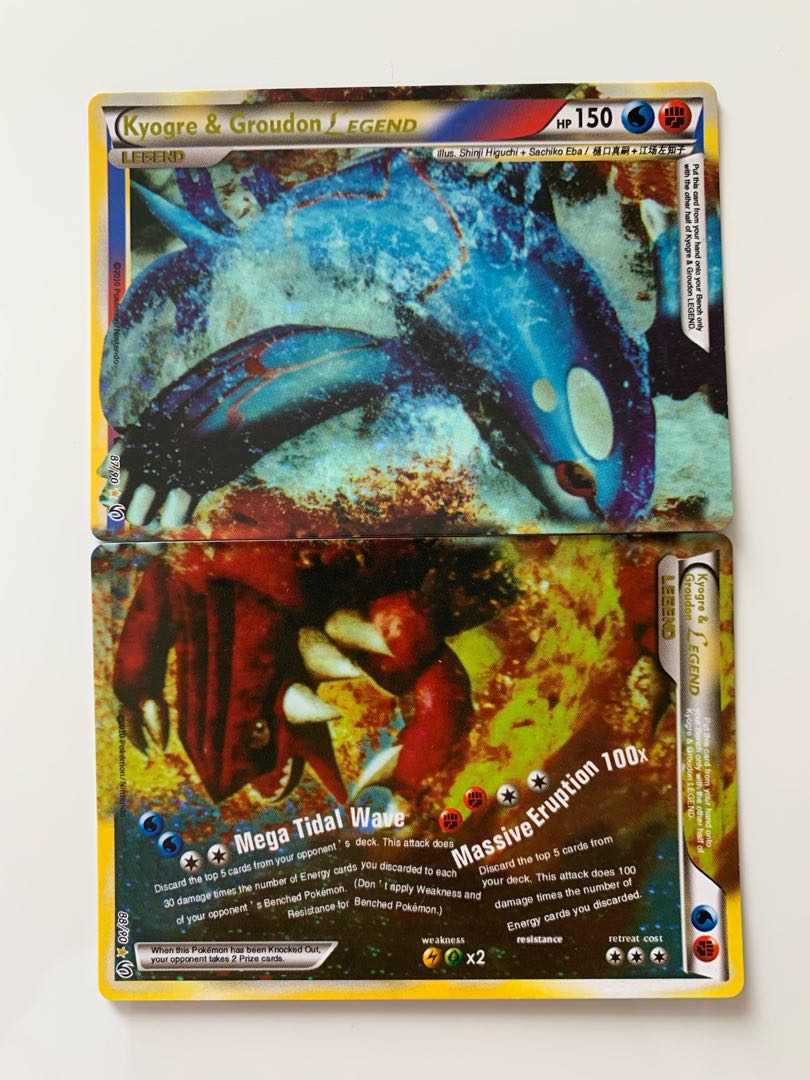 英語版】カイオーガ＆グラードン レジェンド 1枚の通販 DAIKIII