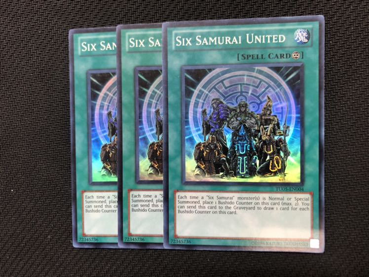 遊戯王 英語 TU 六武衆の結束 3枚 米版 SR スーパー 3枚の通販 やまだ