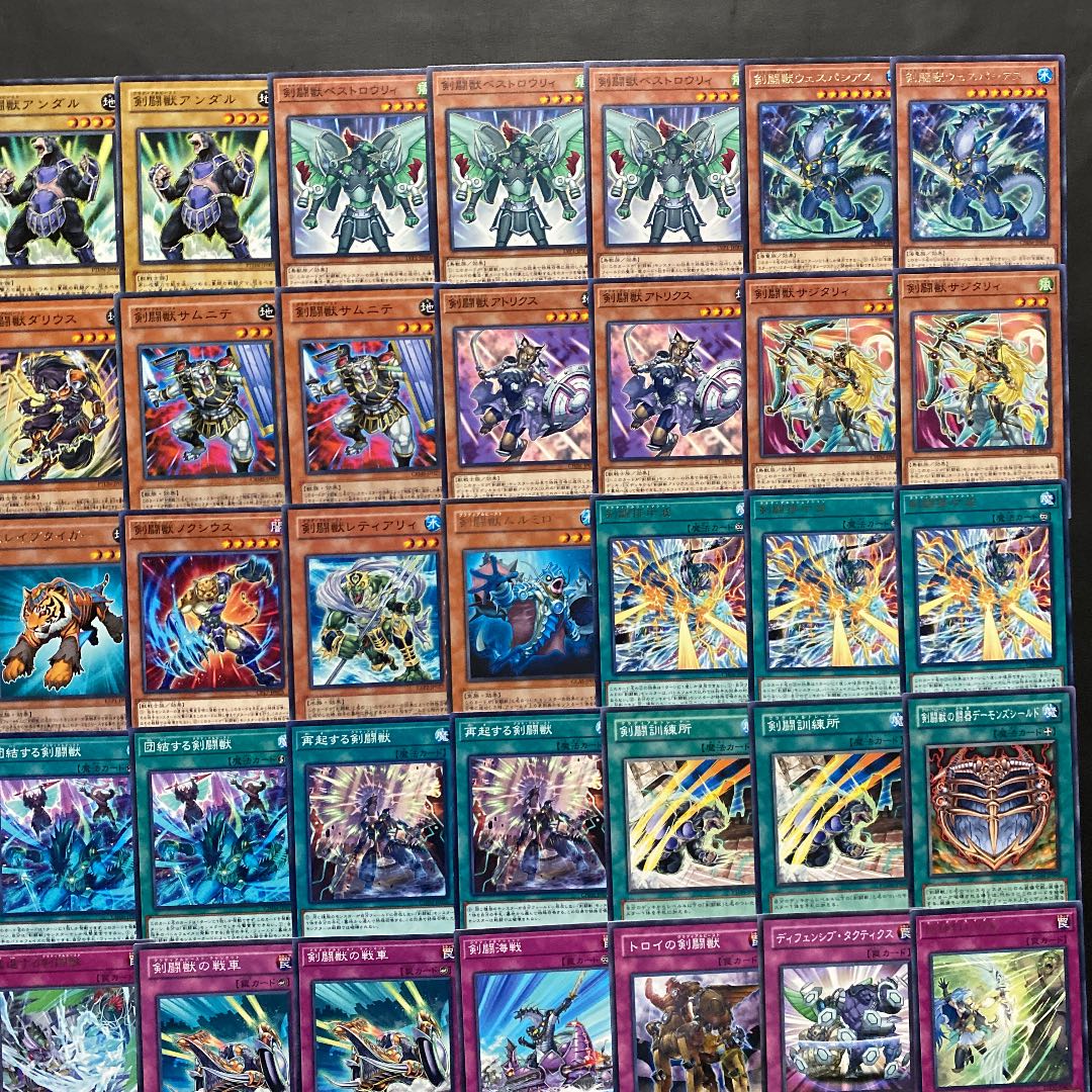 遊戯王 剣闘獣デッキ 1枚の通販 purefuto002（1797888151） | magi