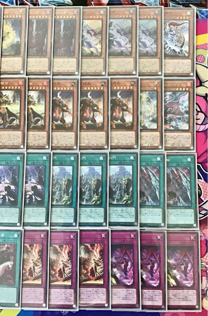 遊戯王 本格構築 デッキ メイン&EX15&二重スリーブ 本格構築 竜剣士