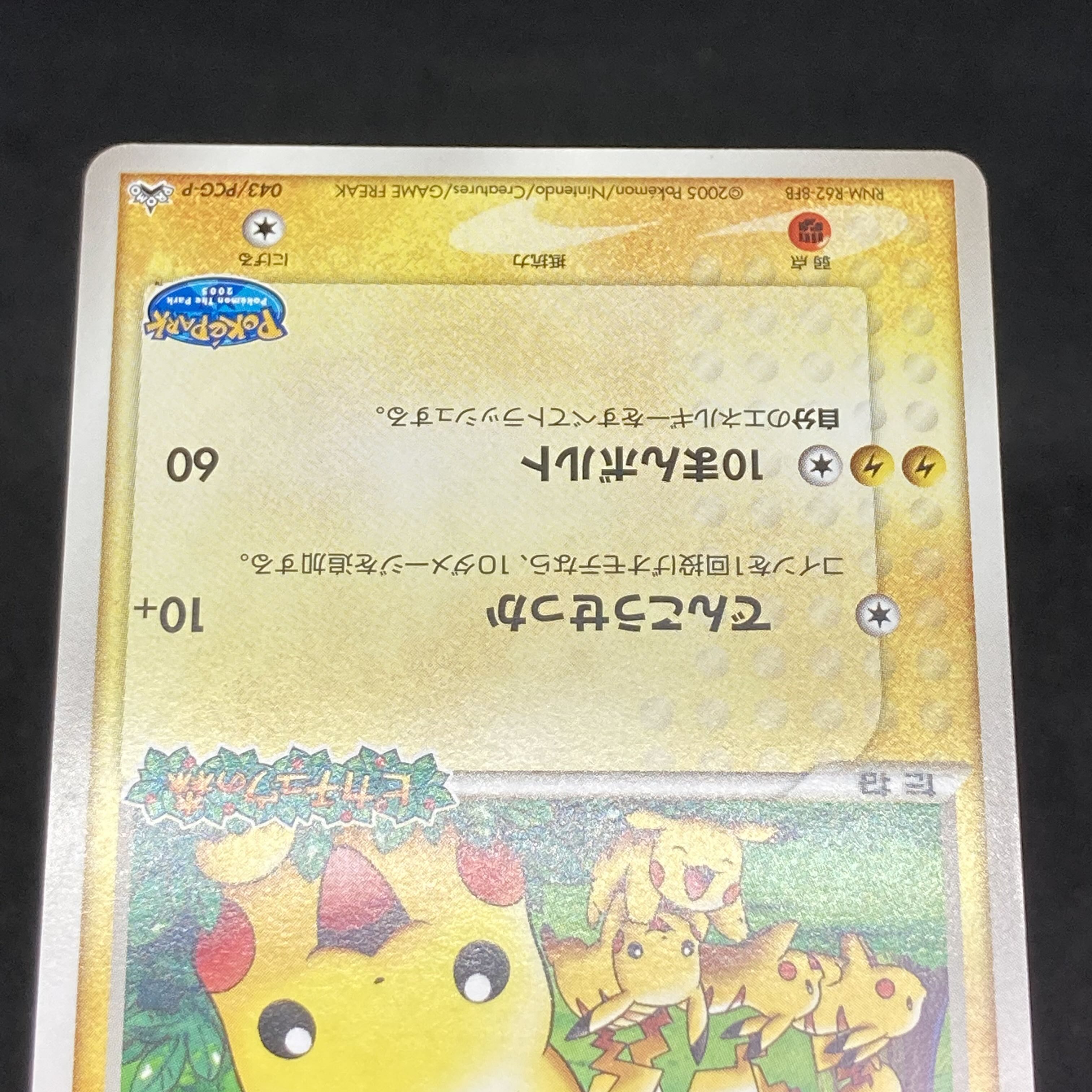 ポケモンカード PCG ポケパークのピカチュウ プロモ 1枚の通販 希少