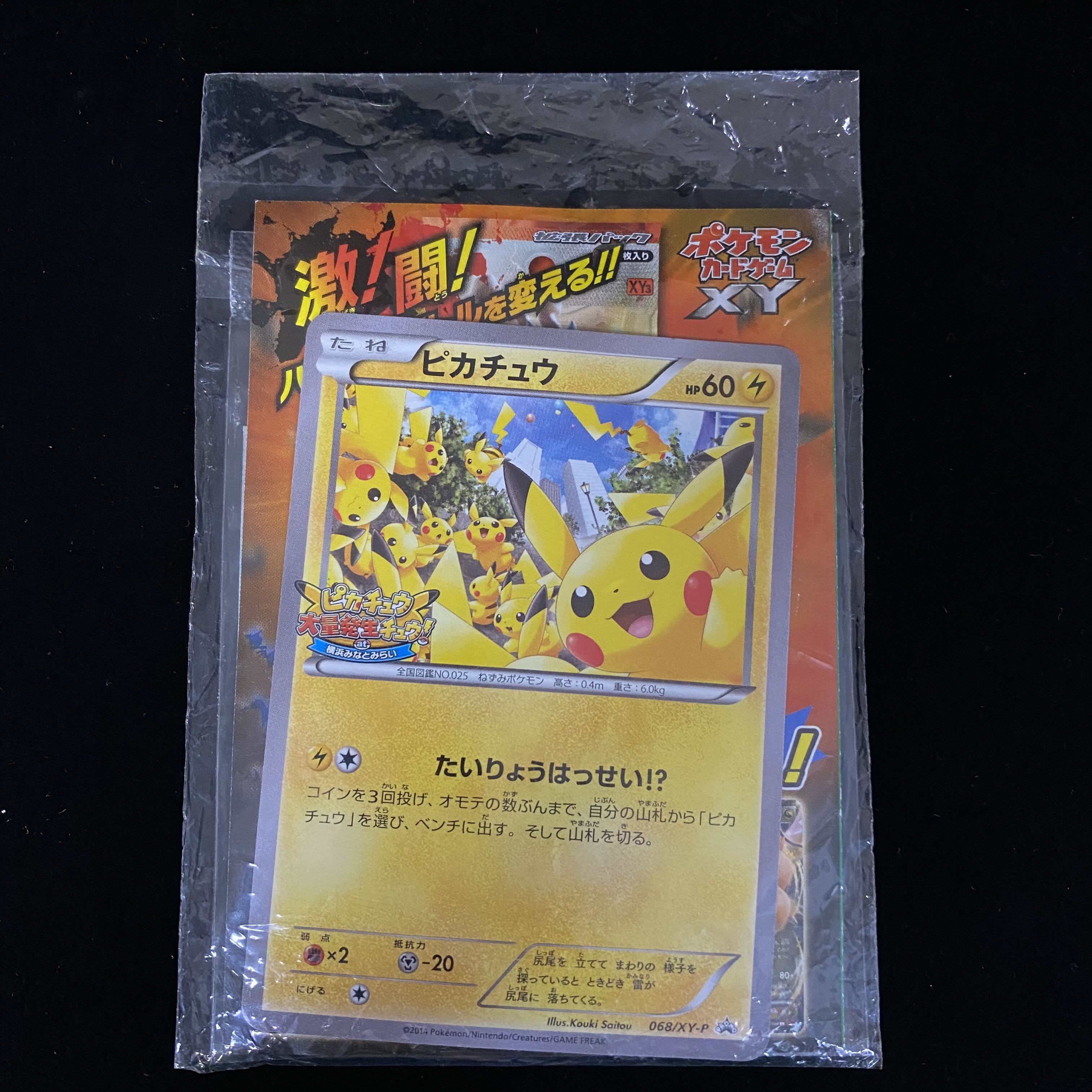 ヨコハマのピカチュウ ポケモンカード 2種3枚セット ヨコハマの