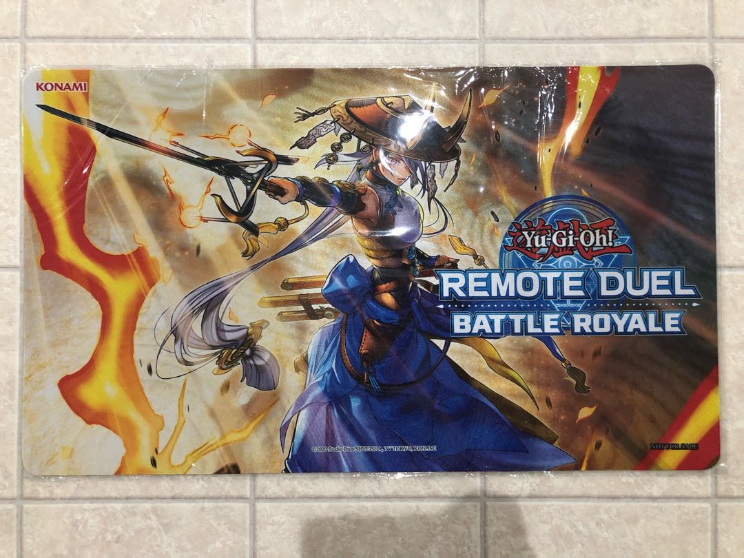 遊戯王中国大会ベスト4相剣プレイマット 受注発送】遊戯王 YCSC 中国
