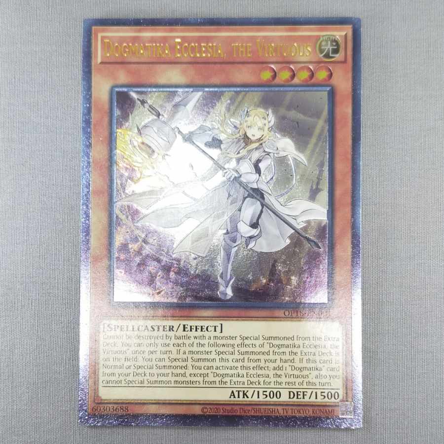 遊戯王 教導の聖女エクレシア 英語版 レリーフ アルティメット OTS 1枚