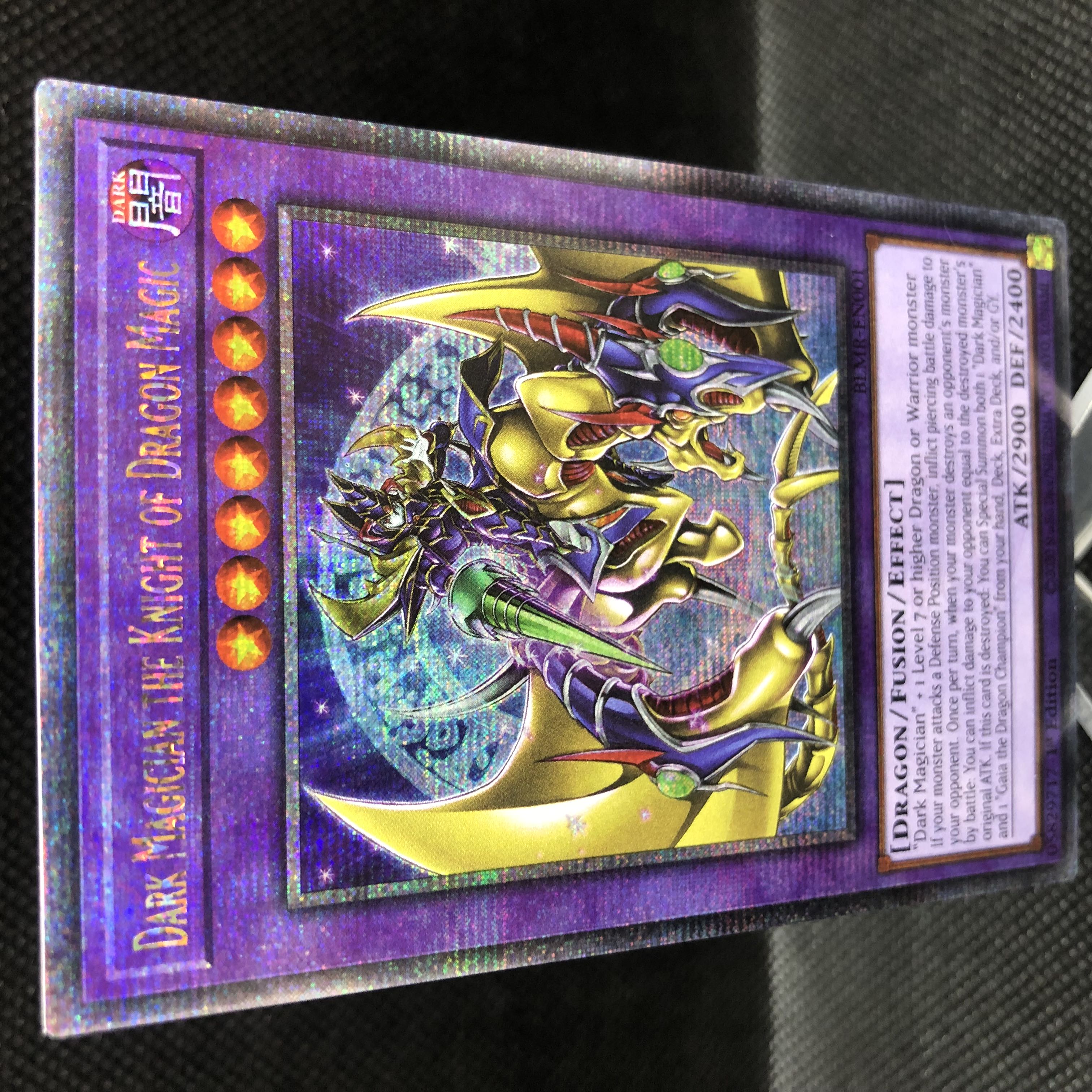 遊戯王 竜騎士ブラックマジシャン 25thシークレットレア1枚【アジア版