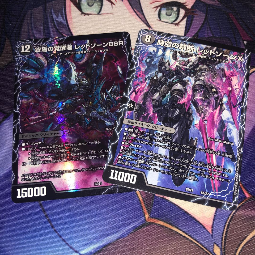 時空の禁断 レッドゾーンX｜終焉の覚醒者 レッドゾーンBSR 6a/27｜6b