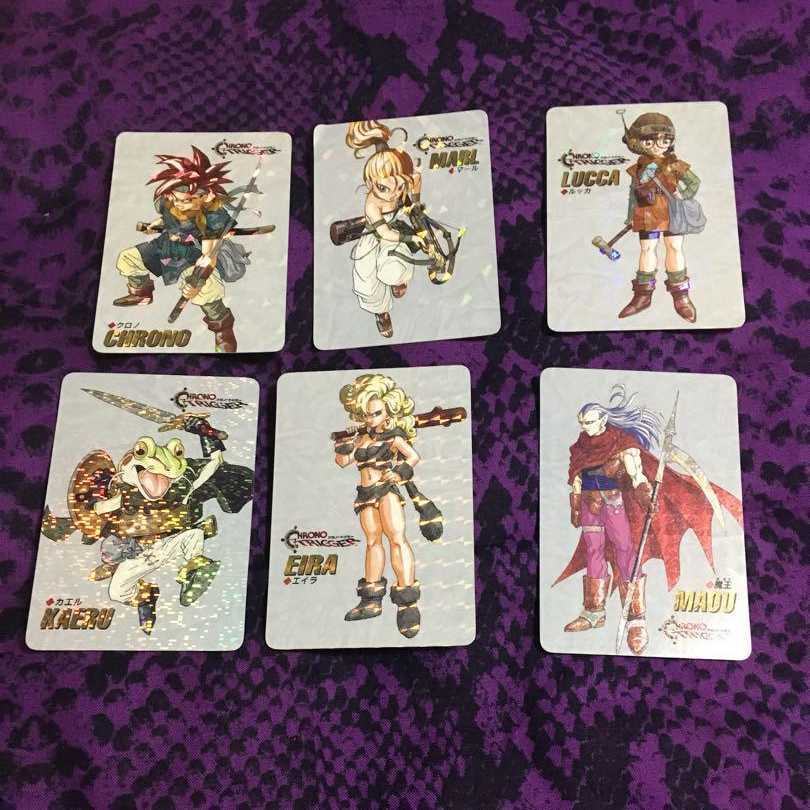クロノトリガー SFC版購入特典 カード 18枚＋2枚セット ドラクエ FF 18