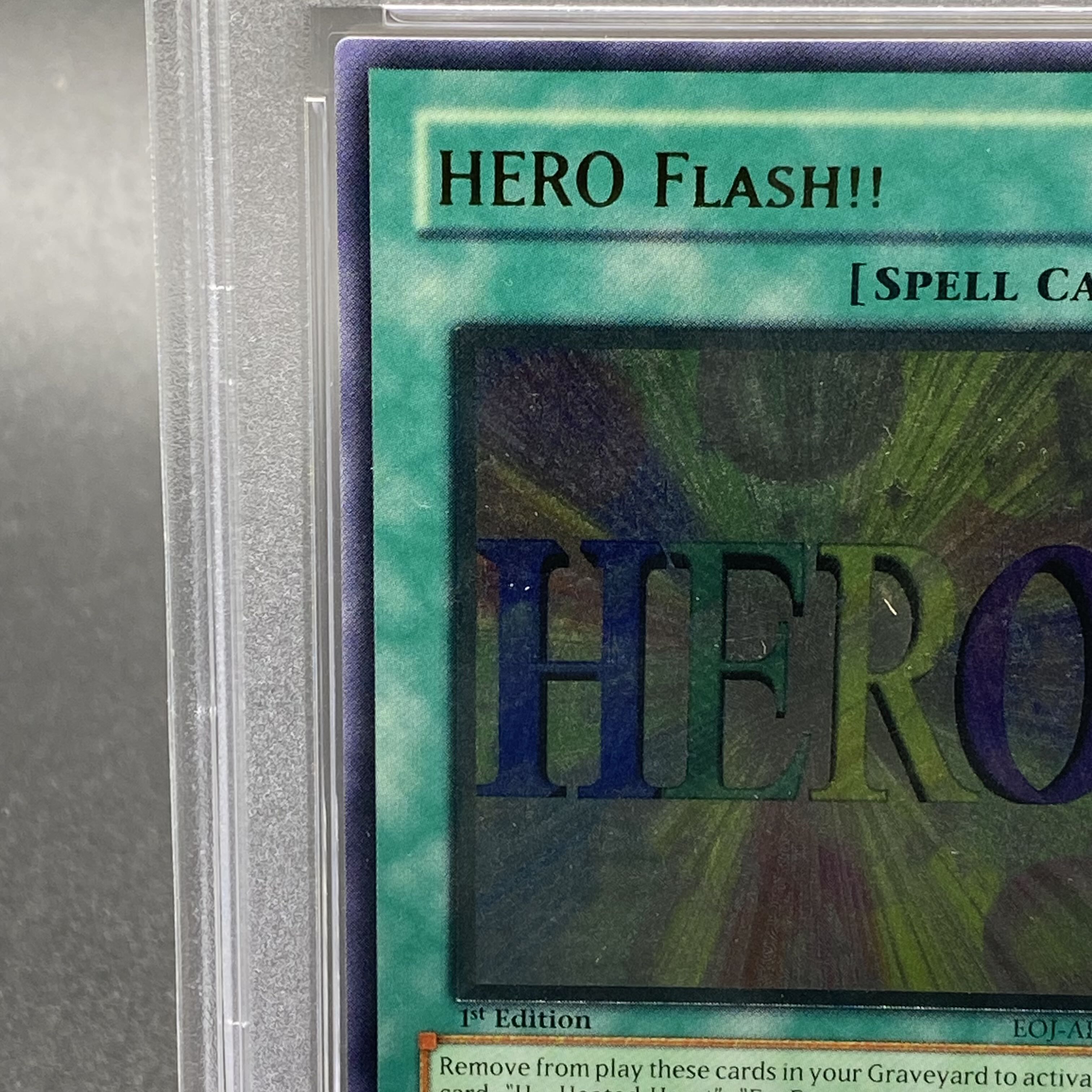 遊戯王 ヒーローフラッシュ！！ 旧アジア版 レリーフ 遊戯王 ヒーロー