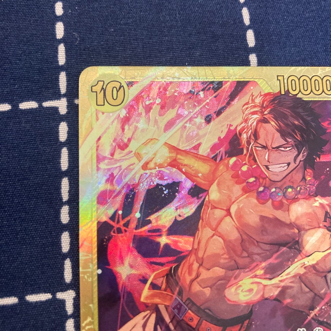 ワンピースカードゲーム ポートガス・D・エース シークレットレア sec