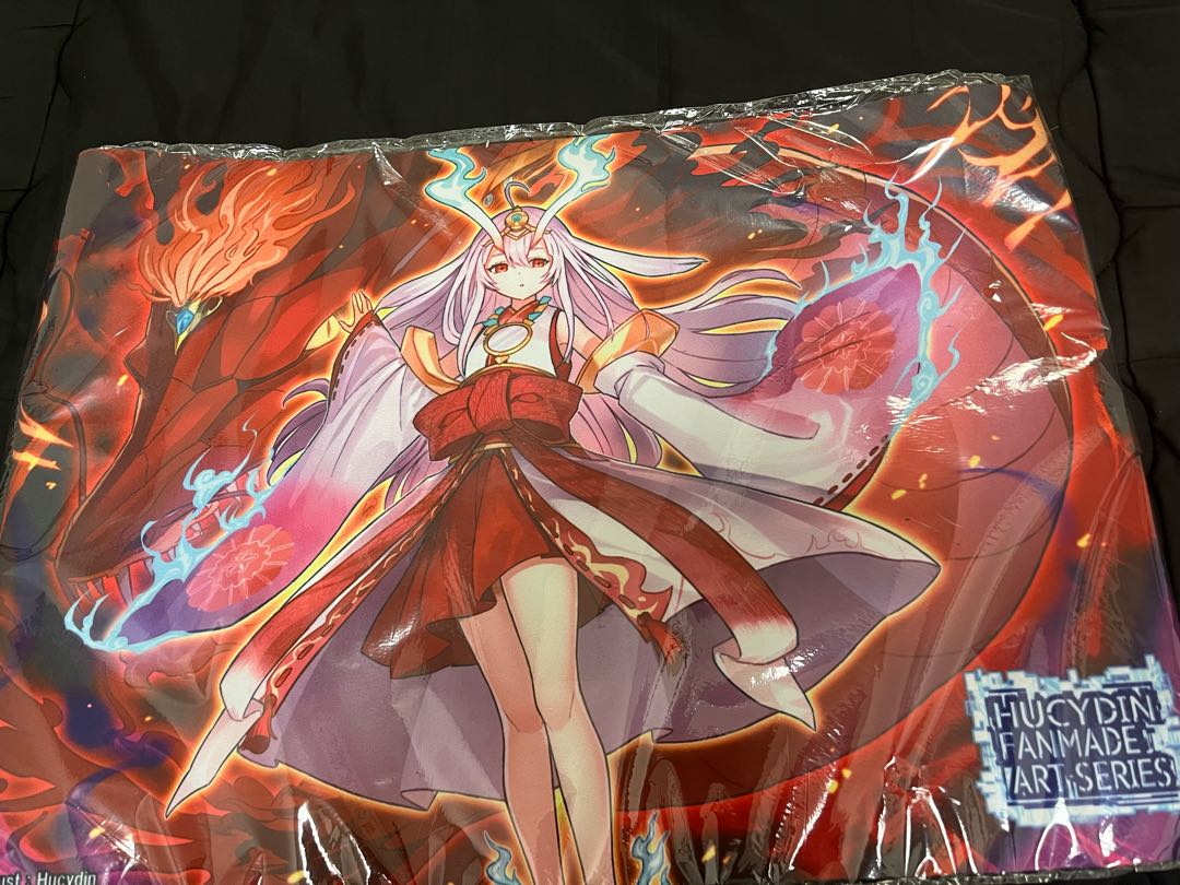 さ*字様 遊戯王 倶利伽羅天童 ハーフプレイマット さ*字様 遊戯王 倶利