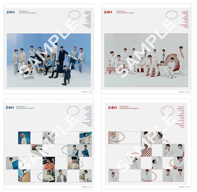 SEVENTEEN JAPAN 2ND MINI ALBUM「24H」