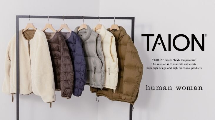TAION×human woman コラボレーション第2弾！ - mix.tokyo