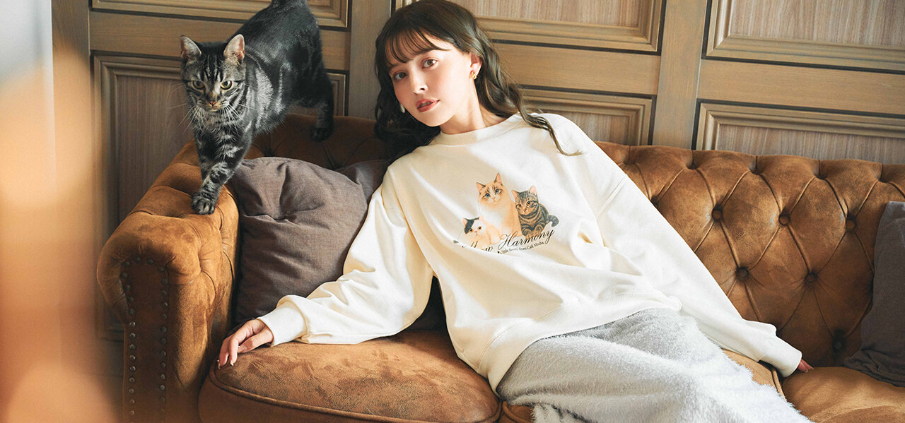 コラボ企画】人気の猫ちゃん達とFerouxがコラボレーション！ - ONWARD