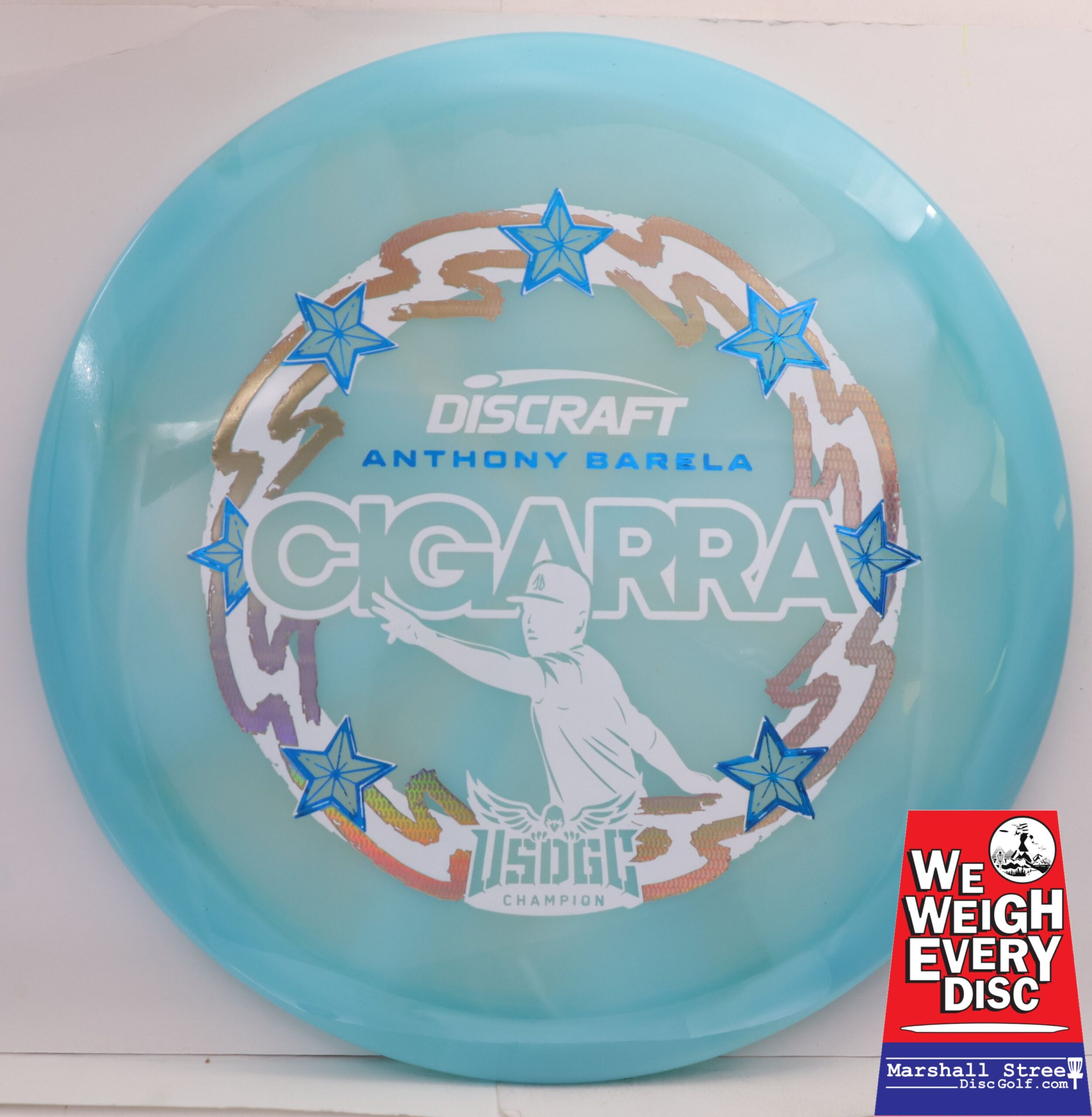 Z Swirl Cigarra, Anthony Barela 2025 USDGC Champion • Marshall