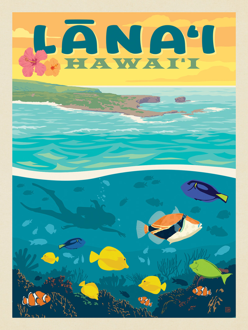 Hawaii: Lānaʻi (Tropical Fish) | Anderson Design Group