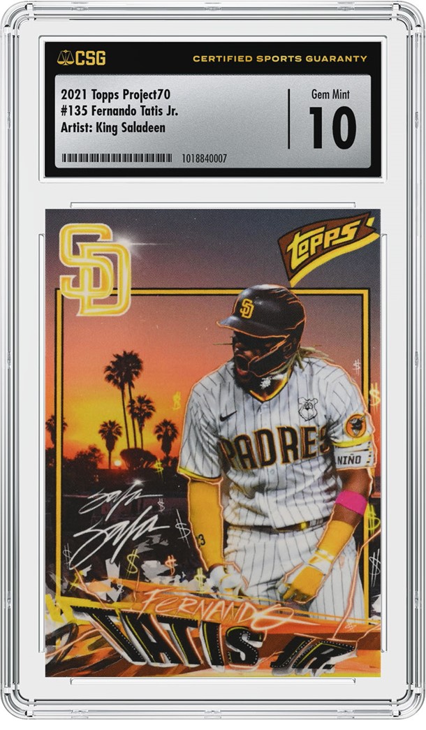 CSG-certified Topps Project70 Cards Showcase Athletes and Artists