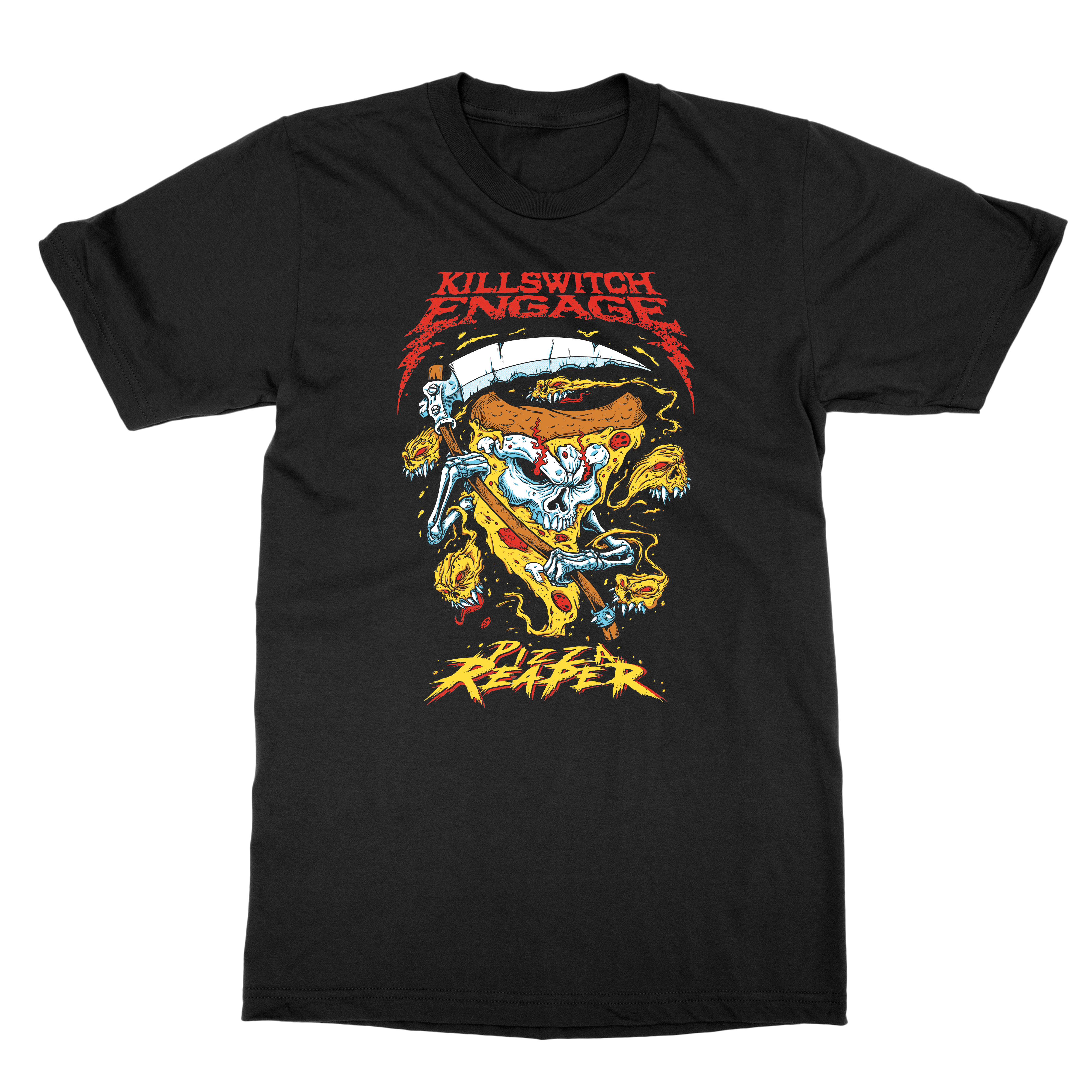 Pizza Reaper T-Shirt | Killswitch Engage | Online Store, Apparel