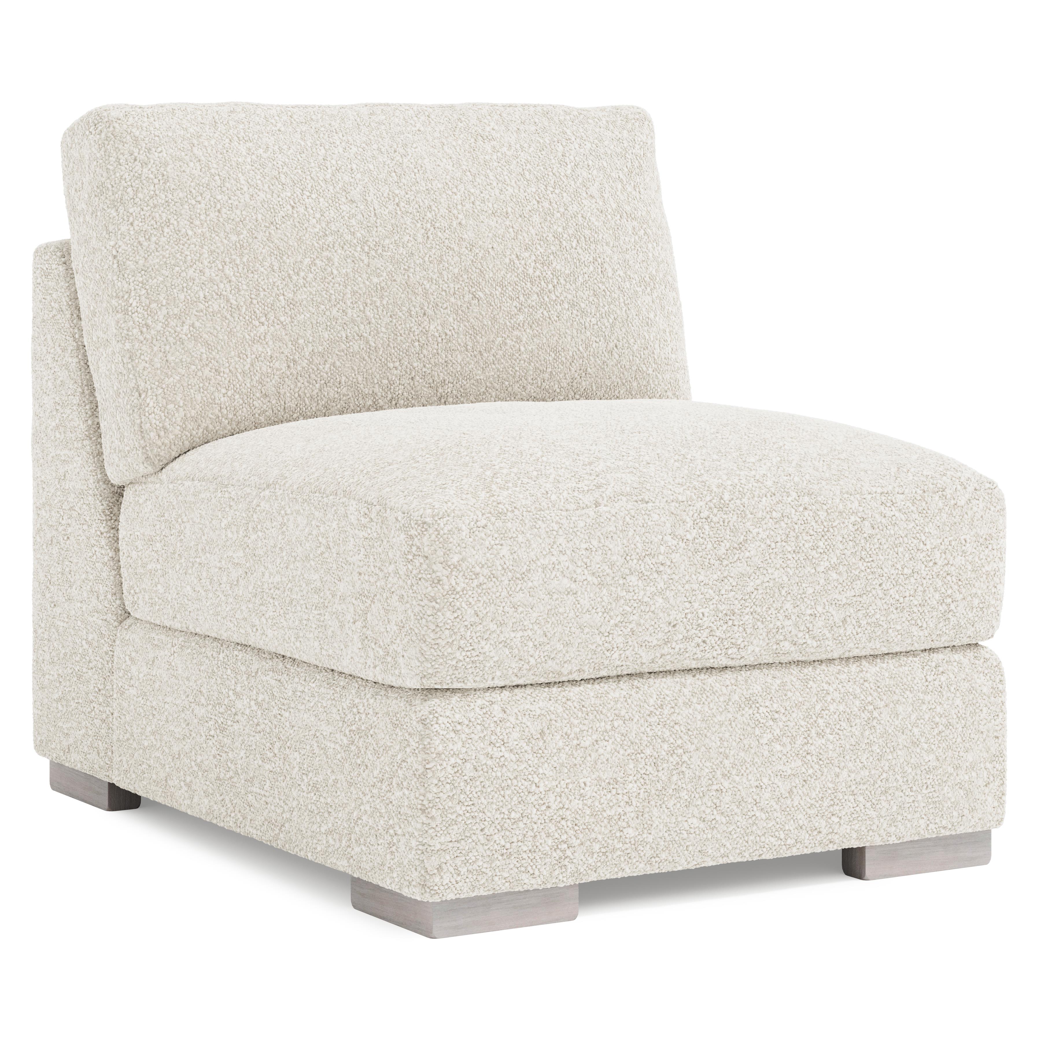 Andie Fabric Armless Chair