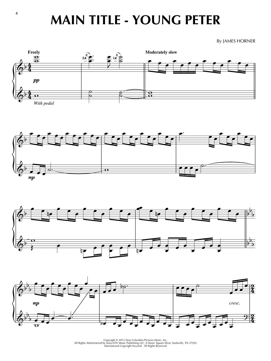 アメイジング・スパイダーマン（ピアノ）【The Amazing Spider-Man