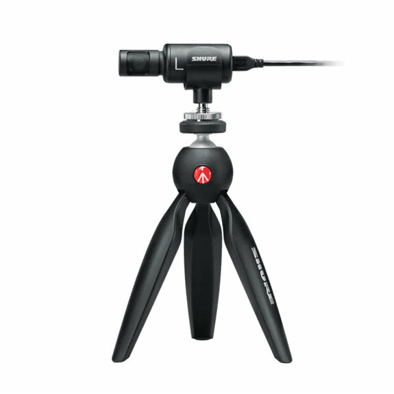 Shure MV88 Digital Stereo Condenser Microphone with Video Kit