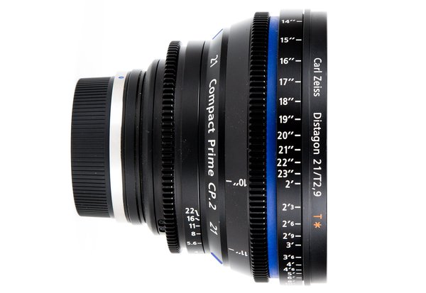 Rent a Zeiss Compact Prime CP.2 21mm T2.9 (EF) at LensProToGo.com