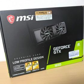 GeForce GTX 1650 4GT LP 新品 28,800円 中古 44,840円 | ネット最安値