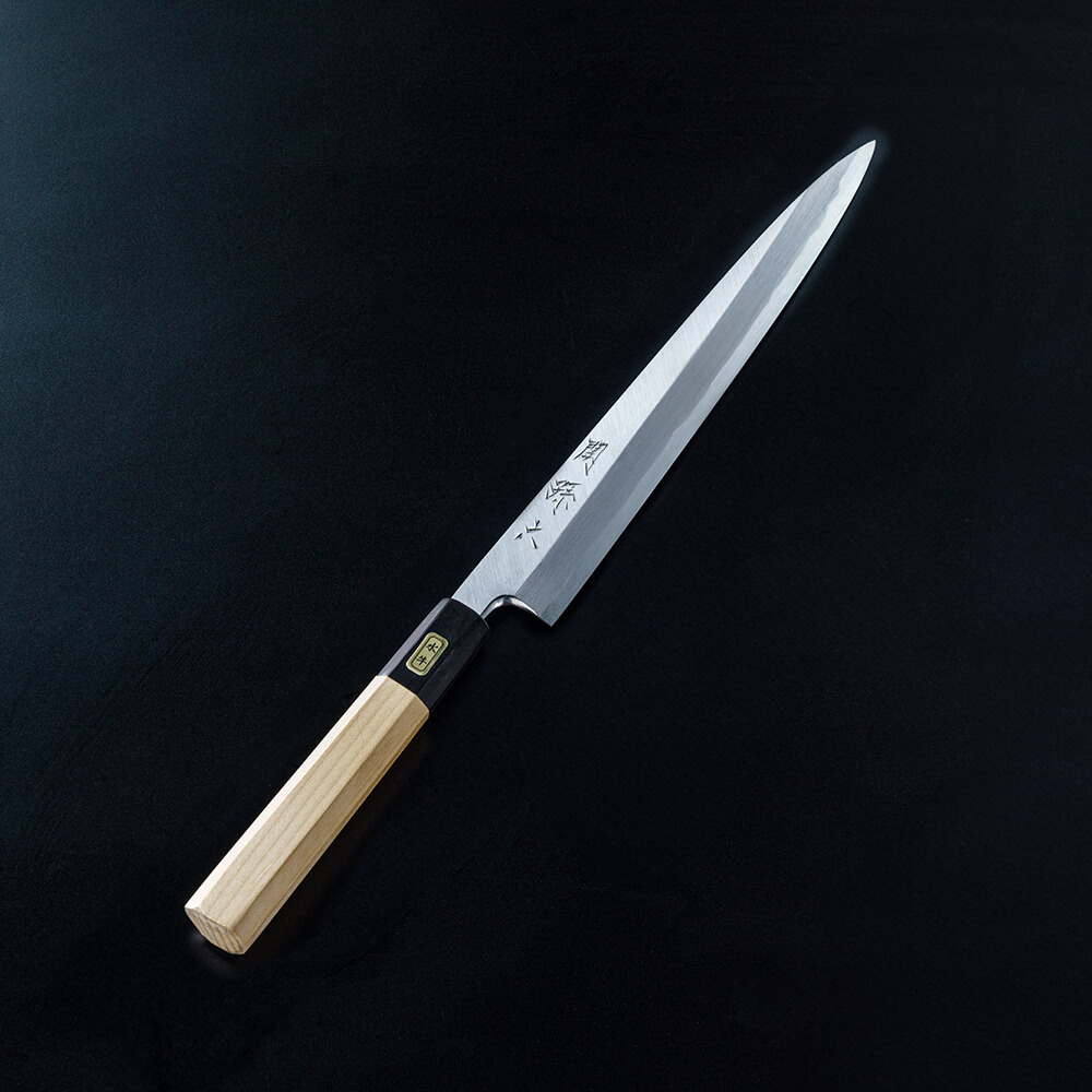 関孫六 青紙鋼ダマスカス 出刃165mm