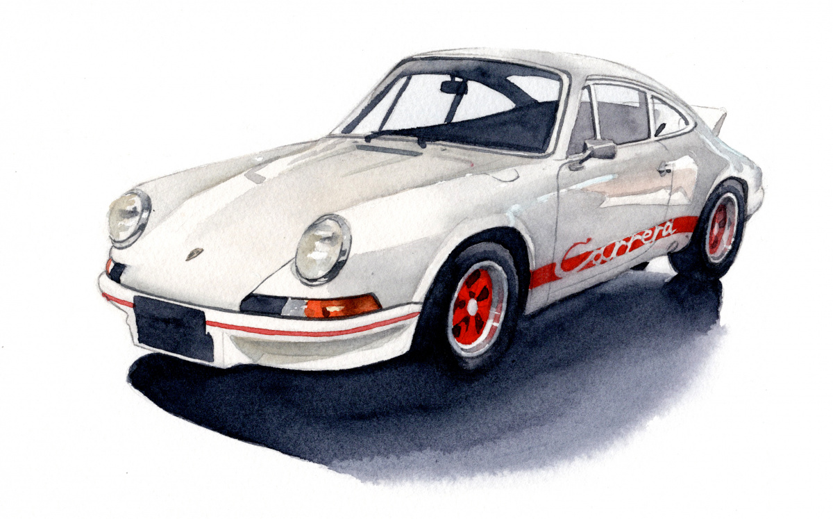 ポルシェ911 記念イラスト ポルシェ911 記念イラスト