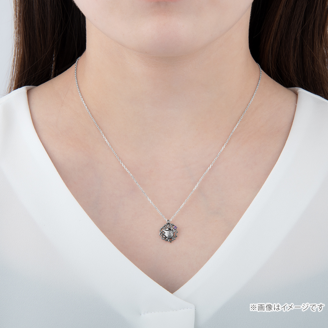 ゲンガー ネックレス シルバー（ブラックコーティング